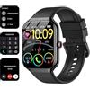 Fempoin Smartwatch Uomo Donna, 1.96 Orologio Smartwatch con Effettua/Risposta Chiamate, 112+ Sportive Fitness Tracker con Cardiofrequenzimetro Sonno Contapassi, Impermeabil IP68 Smart Watch per Android iOS