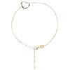 MILOR Bracciale cuore in Oro 9Kt con cubic zirconia - Braccialetto ipoallergenico con moschettone - Gioielli donna made in Italy - Regalo per compleanni, anniversari, festa della Mamma
