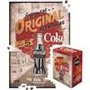 Nostalgic-Art Puzzle retrò 1000 pezzi, 68 x 48 cm, Coca-Cola - Highway 66 - Idea regalo per gli appassionati di Coke Prodotto con licenza originale (OLP) per adulti, in scatola di metallo vintage come