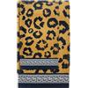 IlGruppone Il Gruppone Passione Casa Set Asciugamani Bagno Leopardati 100% Cotone Super Assorbenti 390 Gr Spugna Salvietta Leopardata Lavetta Viso Asciugamano Salviette Maculata Asciugamano Ospite