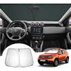 GAFAT Dacia Duster 2 2018-2023 2024 Protezione Solare Parabrezza interno, Duster 2023 Parabrezza Parasole, Protezione UV, Raffreddamento, interno Protezione, Accessori Dacia Duster