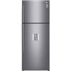 LG GTF744PZPZD Frigorifero Smart Doppia Porta Total No Frost con Congelatore, 509 L, 43 dB, Tecnologia Multi Air Flow, Linear Cooling, Door Cooling - Frigo con Freezer, Wi-Fi e Display LED