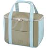 Be Cool Borsa termica grande Be Cool City Island Paradise M 35x21x24 cm, volume circa 17,5 l - Borsa da spesa che raffredda e sembra chick con manici ergonomici