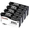 HenceBuy 29 cartucce XL compatibili con Epson 29XL Nero Cartucce per Expression Home XP-342 XP-332 XP-345 XP-352 XP-442 XP-445 XP-455 XP-432 XP-245 XP-235 XP-335 XP-435 XP-247 (4 nero)