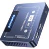 ANYOYO Scheda di acquisizione, Anyoyo 4K60 Video Grabber, HDR e VR Capture e Passshrough vicino a zero latenza HDMI per streaming e giochi, compatibile per NS, PS5/4, Xbox, Camera, Windows/Mac