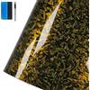NewL, Pellicola autoadesiva per car wrapping, in composito forgiato, senza bolle, con rilascio dell'aria, decalcomania per auto, moto e altri veicoli, color oro lucido, 30 cm x 100 cm