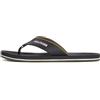 Tommy Hilfiger Uomo Infradito Padded Comfort Sandal con Logo, Grigio (Universal Grey), 42