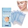 Cynamus Linea lifting proteico, 60 pezzi lifting proteina solubile filo di seta collagene filo di seta proteina filo di seta solubile collagene idrolizzato proteina line lifting filo lifting per rassodare la