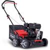Scheppach Scarificatore a benzina SC55P | Motore a 4 tempi con 212 cm3 e 5,4 CV / 4 kW di potenza, 40 cm di larghezza di lavoro | 6 livelli di altezza | Cestino di raccolta da 40 l | per prati fino a