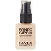 LAYLA Fondocipria Tonalità 2 Fondotinta+Cipria 2 in 1