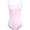 ZYXWVU Body Danza Classica Donna con Scollo Tondo per Balletto e Ginnastica, 7273-Nero,XS