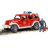 Bruder Jeep Wrangler Unlimited Rubicon Fire Department with Fireman