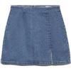 VERO MODA Vmnelly HR Short Skirt DNM Mix Noos Gonna, Media Blu Denim, M Donna