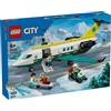 Lego City Big Vehicles 60465 Aereo ambulanza di emergenza