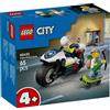 Lego City Police 60455 Inseguimento della moto della Polizia