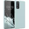 kwmobile Custodia Compatibile con Samsung Galaxy S20 FE Cover - Back Case per Smartphone in Silicone TPU - Protezione Gommata - menta freddo