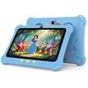 redbeat Tablet Android per bambini da 7 pollici, 6GB RAM 32GB ROM (espansione TF 512GB) WiFi Tablet supporta SIM Card, custodia antiurto, doppia fotocamera, controllo parentale, app per bambini preinstallate