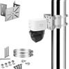 ROKOLOOM Compatibile con eufyCam S340, Reolink, Imou, AOSU e altre telecamere di sicurezza per esterni, supporto per telecamera in acciaio inossidabile, adatto per il montaggio ad angolo o a parete.