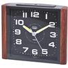 Trevi SL 3095 V Orologio al Quarzo con Sveglia e Grande Quadrante, Tasto Snooze/Light, Suoneria Elettronica, Movimento Silenzioso Sweep, Color Legno