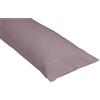 Alexandra House Living Federa per cuscino Qutun rosa scuro 45 x 170 cm
