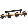 Eglo lampada da soffitto Hornwood, lampada da soffitto a fiamma