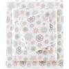 Sleep Philosophy True North - Set di biancheria da letto in flanella calda 100% cotone, con stampa di animali e stelle, ultra morbido, per letto matrimoniale XL, fiocchi di neve rosa/grigio, 3 pezzi