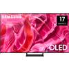 Samsung Series 9 TV QE77S90CATXZT OLED 4K Smart TV 77 Pollici Processore Neural Quantum 4K Dolby Atmos e OTS Lite Titan Black 2023