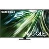 Samsung TV Neo QLED 4K 65 QE65QN90DATXZT Smart TV Wi-Fi Titan Black 2024, Processore NQ4 AI GEN2, Tecnologia Quantum Matrix, Neo Slim Design, Dolby Atmos