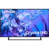 Samsung TV Crystal UHD 4K 43 pollici UE43DU8570UXZT Smart TV WiFi Titan Gray 2024, Processore Crystal 4K 4K Upscaling, AirSlim Design OTS Lite