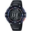 Casio Orologio CASIO SGW-100-2BER Chrono Bussola Termometro Silicone Nero Sub 200mt