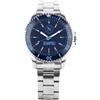 Lowell Orologio Uomo SSC NAPOLI P-N7476UB1 Bracciale Acciaio Blu OFFICIAL
