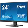 iiyama ProLite XUB2493HS-B6 - Monitor a LED - 24 (23.8 visualizzabile) - 1920 x 1080 Full HD (1080p) @ 100 Hz - IPS - 250 cd/m² - 1300:1 - 0.5 ms - HDMI, DisplayPort - altoparlanti - opaco, nero