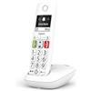 Gigaset E290, Telefono Portatile con Suonerie Forti, Numeri Grandi e Audio Potenziato, Tasti di Chiamata Rapida, Vivavoce con Volume Regolabile, Bianco [Versione Italiana]