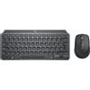 ‎Logitech Logitech MX Keys Mini Combo for Business, Compact Wireless Keyboard and Mouse, L