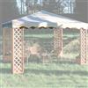 Giardini del Re Copertura Gazebo 3x4 mt Top in Poliestere colore Ecrù