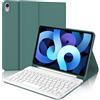 WINCHKING Tastiera per iPad Air 5 Generazione, Custodia con Tastiera per iPad Pro 11, Cover Tastiera Bluetooth Magnetica Staccabile Layout Italiano per iPad Air 4/5, iPad Pro 11 4/3/2/1 Gen, Verde