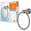 LEDVANCE BATHROOM portasciugamani con luce notturna, 0,18W, 10lm, luce bianca calda 3000K, batteria inclusa, sensore di luce diurna e di movimento, lunga durata, protezione IP44, risparmio energetico