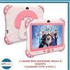 Ascrecem Tablet Bambini Y8, 7" Android con WiFi, Quad Core 2GB RAM + 32GB ROM - Rosa