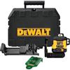 DEWALT DCLE34031N-XJ Livella laser autolivellante verde a 3 linee a 360°, senza batteria/caricabatterie