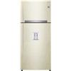 LG ELECTRONICS LG - GTF744SEPED Frigorifero doppia porta, Classe E, 509L, Wi-Fi, Dispenser acqua, Sabbia