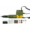 Proxxon Set per modellisti e incisori - Trapano fresatore MICROMOT 60/E alimentatore e 34 utensili in qualita' dentale 28515