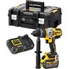 DEWALT ‎DEWALT DCD999T1-QW Trapano a percussione senza spazzole XR 18V XRP FV Advantage 13mm 112Nm con 1 batteria XR FLEXVOLT Li-Ion 6Ah e valigetta TSTAK