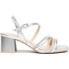 Nero Giardini E513280D Sandali Donna in Pelle - Argento 36 EU