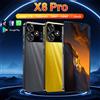 LenO Nuova versione globale X8 Pro 5G smartphone 16GB RAM + 1TB Snapdragon 8 Gen3 7000mAh 50MP + 108MP doppia scheda SIM telefono Android 14 - Black