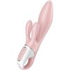 Satisfyer Air Pump Bunny 3 | 21 cm | Stimolazione del punto G | Vibratore rabbit gonfiabile | 12 programmi di vibrazione | Ricaricabile | Impermeabile (IPX7) | Silicone delicato sulla pelle