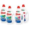 Dixan Detersivo Lavatrice Liquido, 2 Confezioni Classico + 2 Confezioni Color, Confezione da 4 x 42 lavaggi - 168 Lavaggi, Rimuove le macchie da 20°C