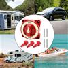 senza marchio Selettore interruttore batteria con manopola 32V DC per yacht, camper e