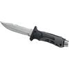 SEAC Hammer, Coltello Sub per Pesca in Apnea e Immersione Subacquea, Pugnale Subacqueo con Cinghioli Unisex Adulto, Nero, Taglia Unica