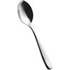 Salvinelli Hotel Forchettone Acciaio Inox 18/10, Forchetta Grande da Cucina Spessore 4,0 mm, Made in Italy, Finitura Lucida, Inossidabile, Stainless Steel, Cucchiaini Moka 12 Pezzi