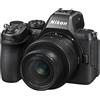 Nikon Z5II + Z 24-50 + Lexar SDXC 128GB, Fotocamera Mirrorless, CMOS FX da 24.5 MP, Pieno Formato, Mirino OLED Quad-VGA EVF, LCD 3.0 Touch, Wi-Fi, Bluetooth, Video 4K, Nero [Nital Card]